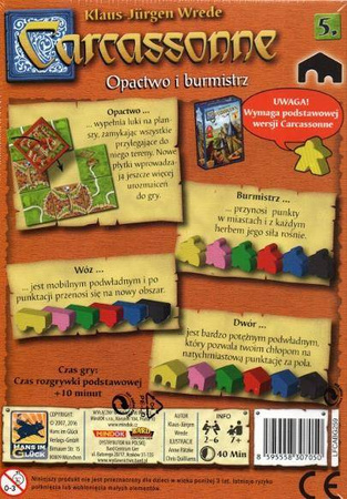 Carcassonne - Opactwo i Burmistrz (2015)