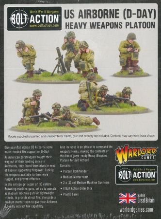 Bolt Action US Airborne D-Day Heavy Weapons Platoon