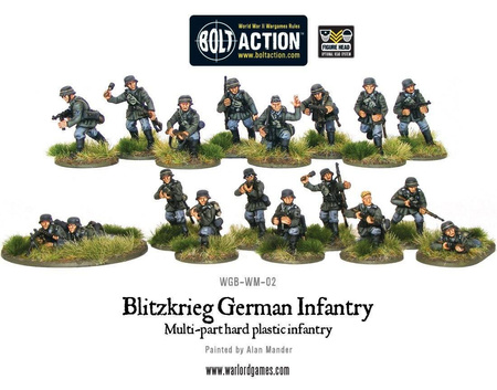 Bolt Action WWII Blitzkrieg German Infantry