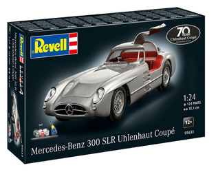 Revell 05633 Mercedes Benz 300 SLR 70th Anniversary Gift Set - zestaw upominkowy z farbami i klejem