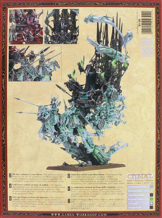 Soulblight Gravelords Mortis Engine / Coven Throne / Bloodseeker Palanquin
