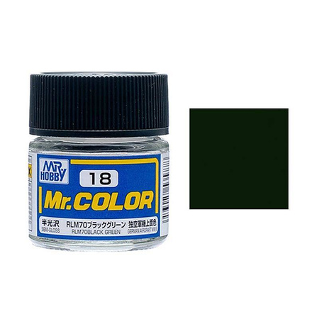 Mr. Color C18 RLM70 Black Green (SG)
