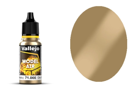Farba Vallejo Model Air 71066 Gold Metallic