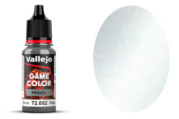 Farba Vallejo Game Color 121 72052 Metallic Silver