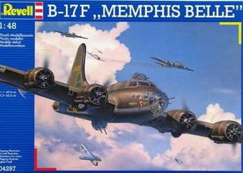 Revell 04297 B-17F ,,Memphis Belle" model plastikowy do sklejenia i pomalowania