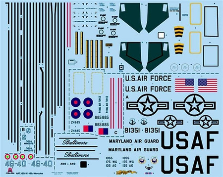Italeri 1255 C-130J Hercules