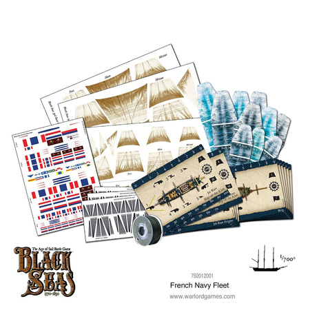 Black Seas French Navy Fleet Starter (1770-1830) - okręty Francuskie
