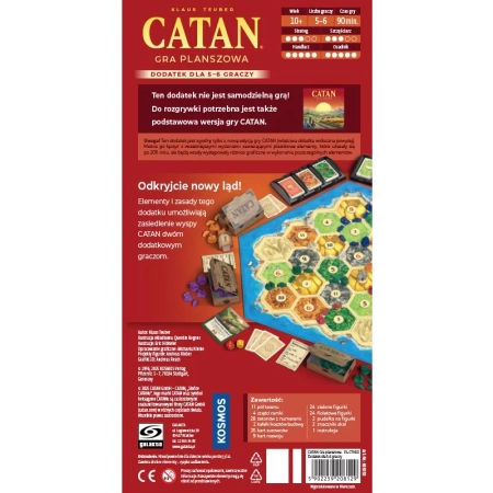 Catan dodatek dla 5-6 graczy (edycja 2025)