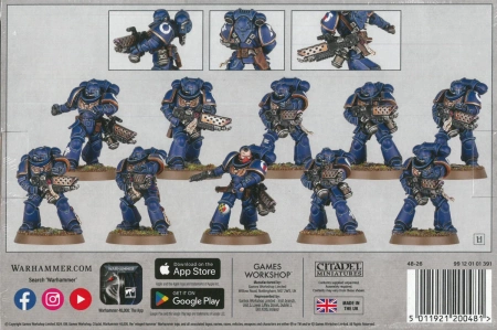 Space Marines Infernus Squad 
