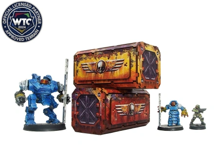 Micro Art H00209 Warhammer 40.000 WTC Imperial Containers (2 pcs)