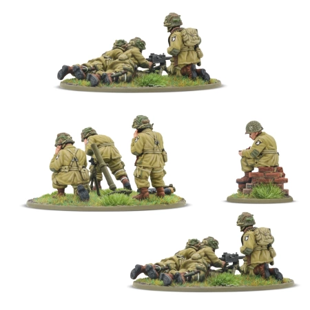 Bolt Action US Airborne D-Day Heavy Weapons Platoon