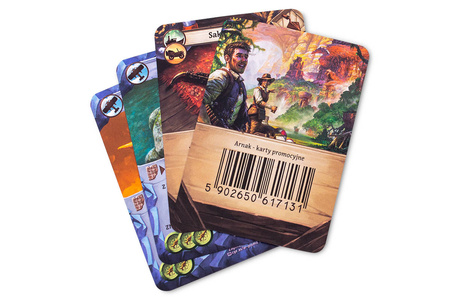 Zaginiona Wyspa Arnak Karty promocyjne