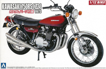 Model plastikowy do sklejenia i pomalowania Aoshima 05298 Kawasaki 750RS (Z2) 1973