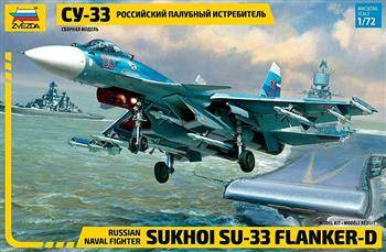 Zvezda 7297 Sukhoi Su-33 Flanker-D