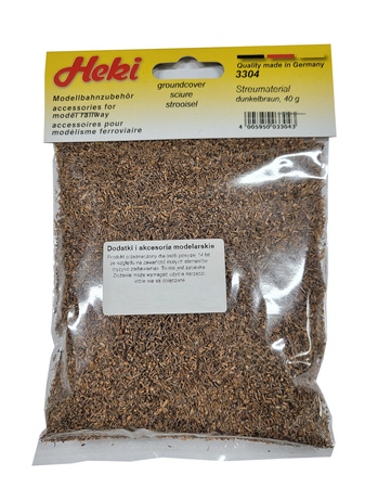 Heki 3303 Ściółka jasnobrązowa w formie posypki 40 g