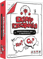 Ekipa rzeczownika Nieprzypadkowa gra o przypadkach (Nasza księgarnia)