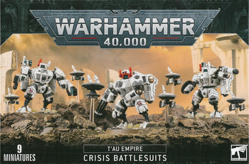 Tau T'au Empire XV8 Crisis Battlesuits