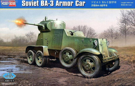 Hobby Boss 83838 Soviet BA-3 Armor Car