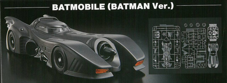 Model do złożenia Batman Batmobile 1/35 Scale Model Kit