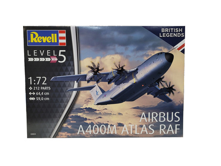 Revell 03822 Airbus A400M Atlas RAF model plastikowy do sklejenia i pomalowania