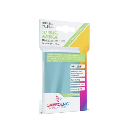 Gamegenic: Prime Standard American Sleeves