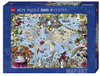 Puzzle 2000 el. Dziwny Świat (Heye) + poster