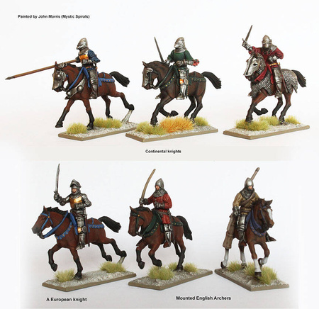 Perry Miniatures AO70 Agincourt Mounted Knights 1415-1429