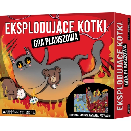 Eksplodujące Kotki Gra Planszowa