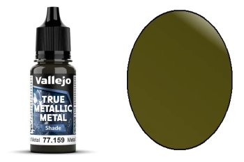 Vallejo 77159 True Metallic Metal 159 Shade Aged Metal
