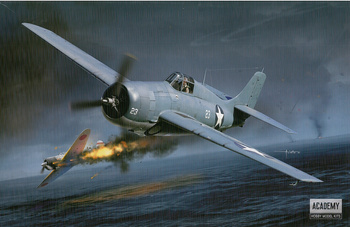 Academy 12355 USN F4F-4 Wildcat Battle of Midway model plastikowy do sklejenia i pomalowania