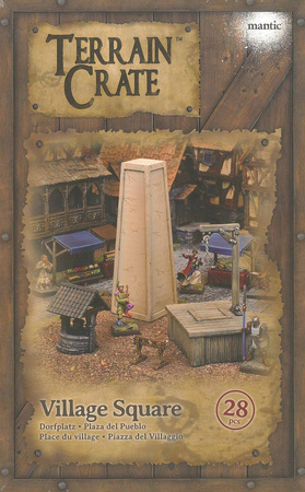 Terrain Crate: Village Square - sceneria