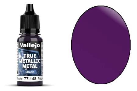 Vallejo 77148 True Metallic Metal 148 Shade Amethyst Purple
