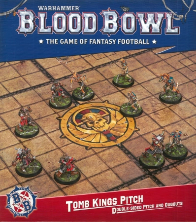 Blood Bowl Tomb Kings Team Pitch & Dugouts