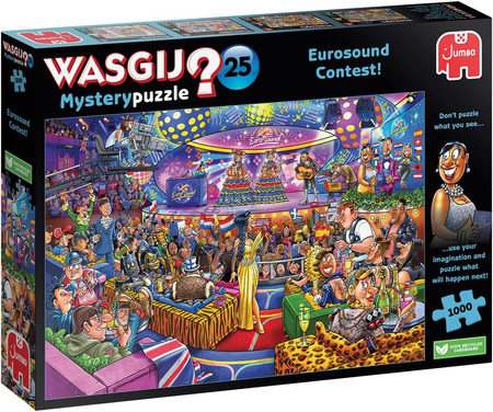 Puzzle 1000 el. Jumbo JUM00019 Wasgij Mystery 25 Eurosound Contest!
