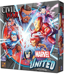 Marvel United dodatek Civil War (edycja polska) (Portal Games)