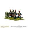 Black Powder Napoleonic War French Line Horse Artillery With Howitzer 