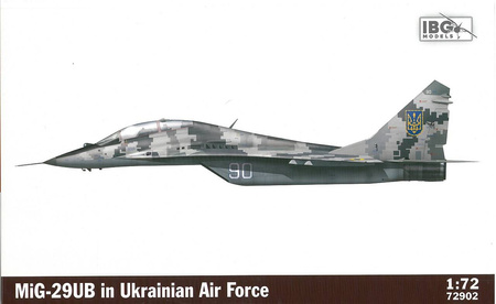 IBG 72902 MiG-29UB in Ukrainian Air Force model plastikowy do sklejenia i pomalowania