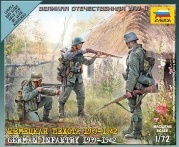 Zvezda 6105 German Infantry 1939-1942