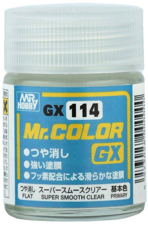Gunze - Mr. Color GX 114 Super Smooth Clear Flat