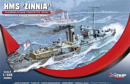 Mirage Hobby 350802 HMS Zinnia Korweta kl. Flower
