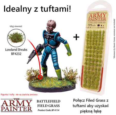 Army Painter Battlefields Field Grass - podsypka