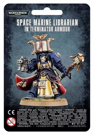 Space Marine Librarian in Terminator Armour