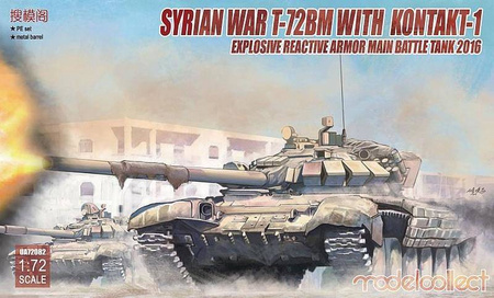 Modelcollect UA72082 Syrian War T-72BM Kontakt-1