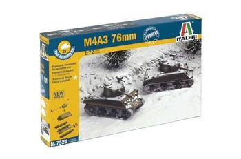 Italeri 7521 M4A3 76mm