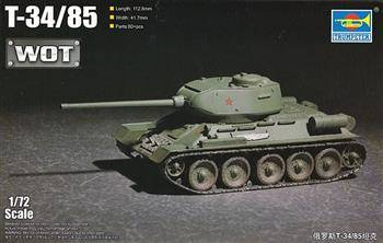 Trumpeter 07167 T-34/85