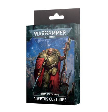 Adeptus Custodes Datasheet Cards 