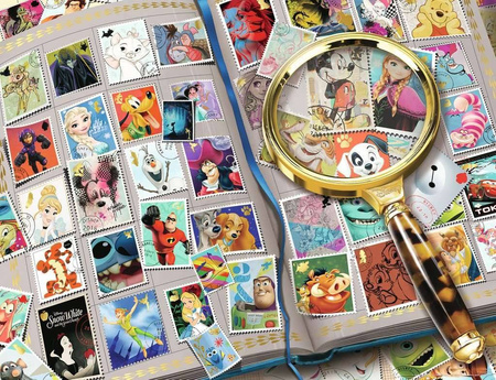Puzzle 2000 elementów Kolekcja Znaczków Pocztowych (Ravensburger)