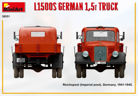 MiniArt 38051 L1500s German 1,5T truck