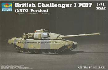 Trumpeter 07106 British Challenger I MBT NATO Ver