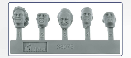 Zestaw plastikowy do sklejenia i pomalowania Mini Art 38075 German Civilians 1930's-40's